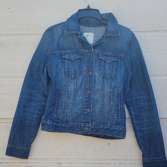 Old Navy Classic Indigo Denim Jacket - Picture 3 of 7